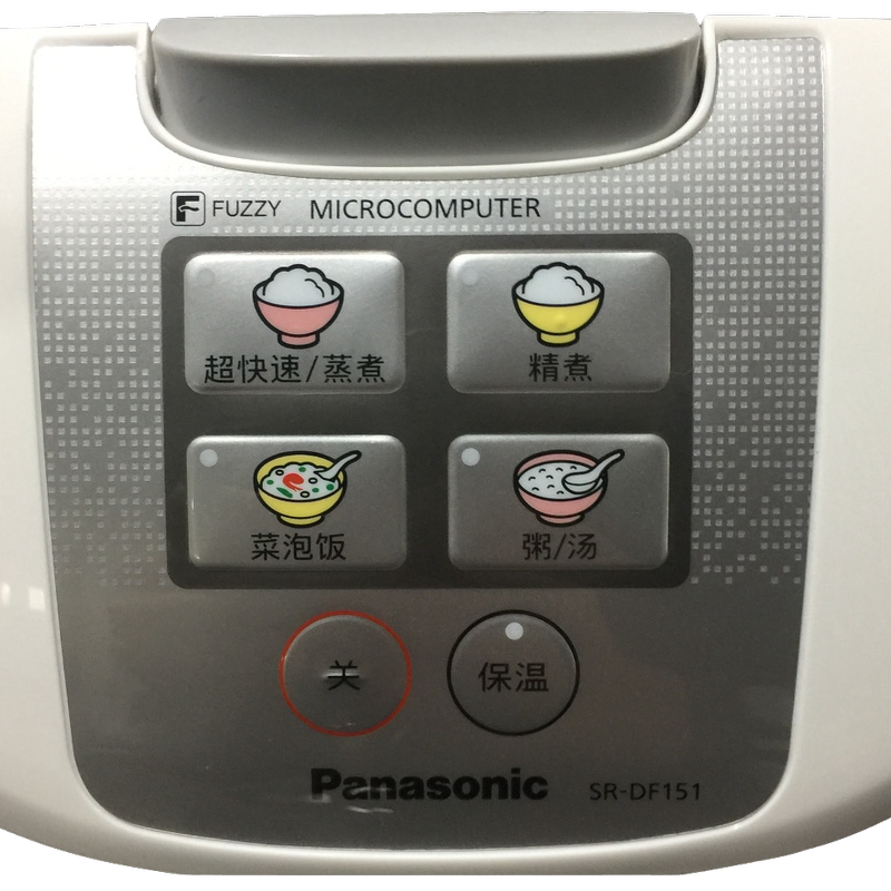 panasonic/松下 sr-df151电饭煲4升简单老人用不粘锅电饭锅1-6人