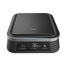 yadu亚都车载净化器kj23f-h03除甲醛pm2.5四合pm2.5浓度显示