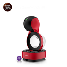 雀巢多趣酷思(nescafe dolce gusto) 入门款咖啡机 家用 全自动胶囊机 lumio樱桃红/云朵白